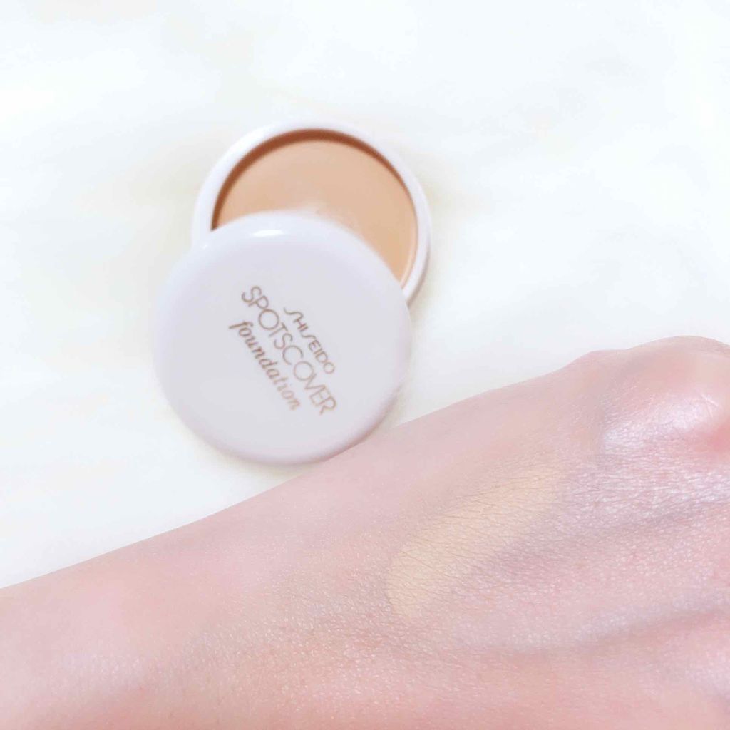 スポッツカバー ファウンデイション/SHISEIDO/クリームコンシーラーを使ったクチコミ（2枚目）