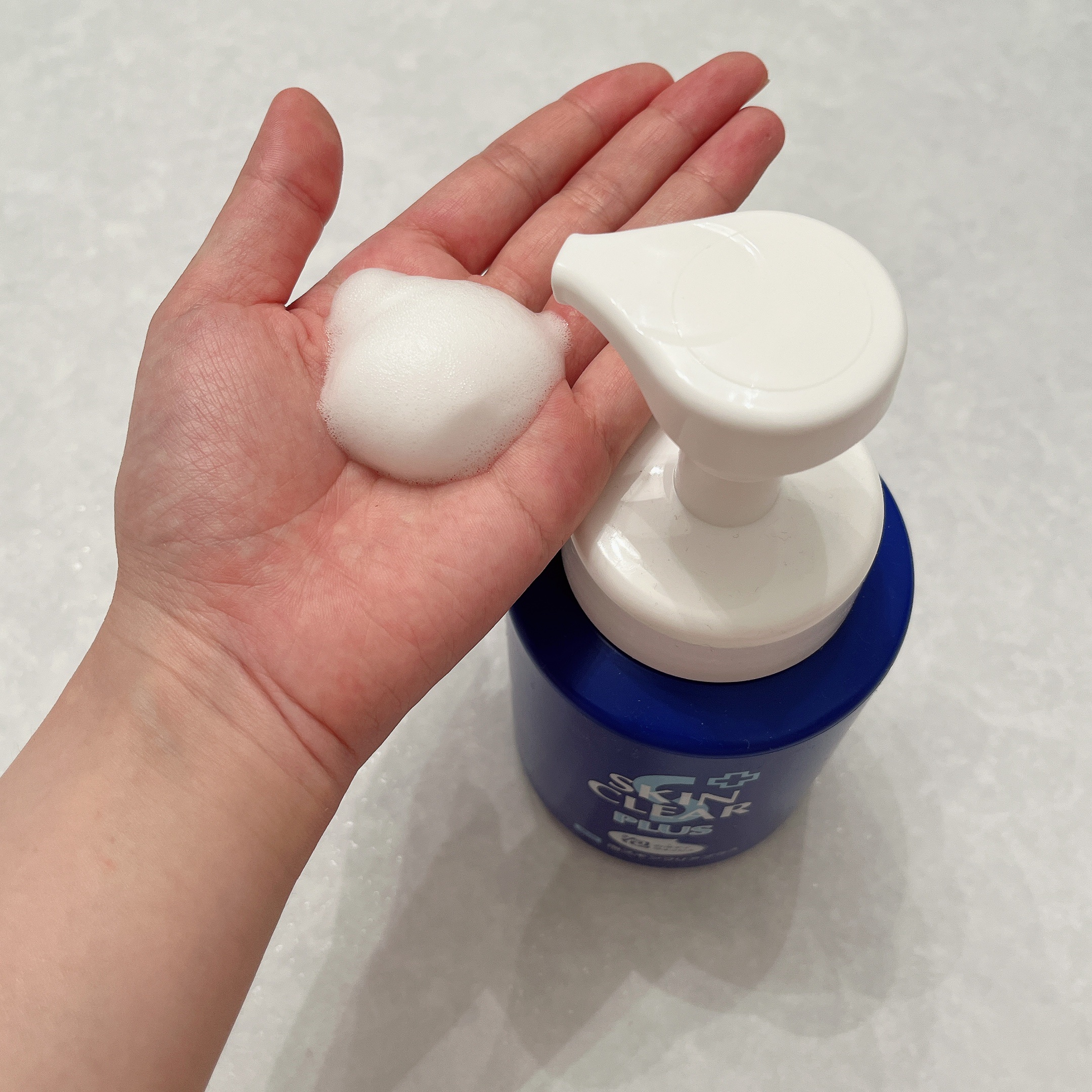 薬用泡スキンクリアプラス（泡タイプ）/関西酵素/ボディソープを使ったクチコミ（3枚目）