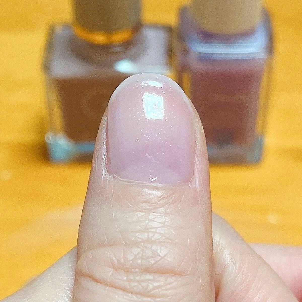 グロッシーコート/スキューズミー/オールインワンネイルを使ったクチコミ(3枚目)