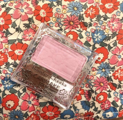 【旧品】パウダーチークス/キャンメイク/パウダーチークを使ったクチコミ(1枚目)