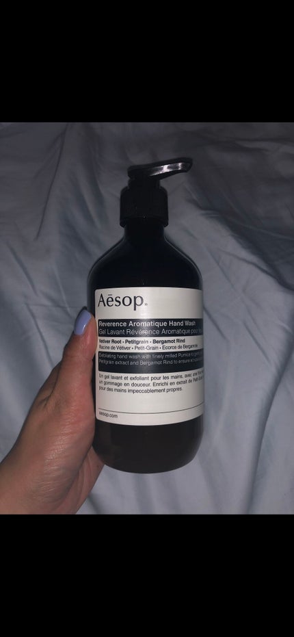 レバレンスハンドウォッシュ/Aesop/ハンドソープを使ったクチコミ(1枚目)