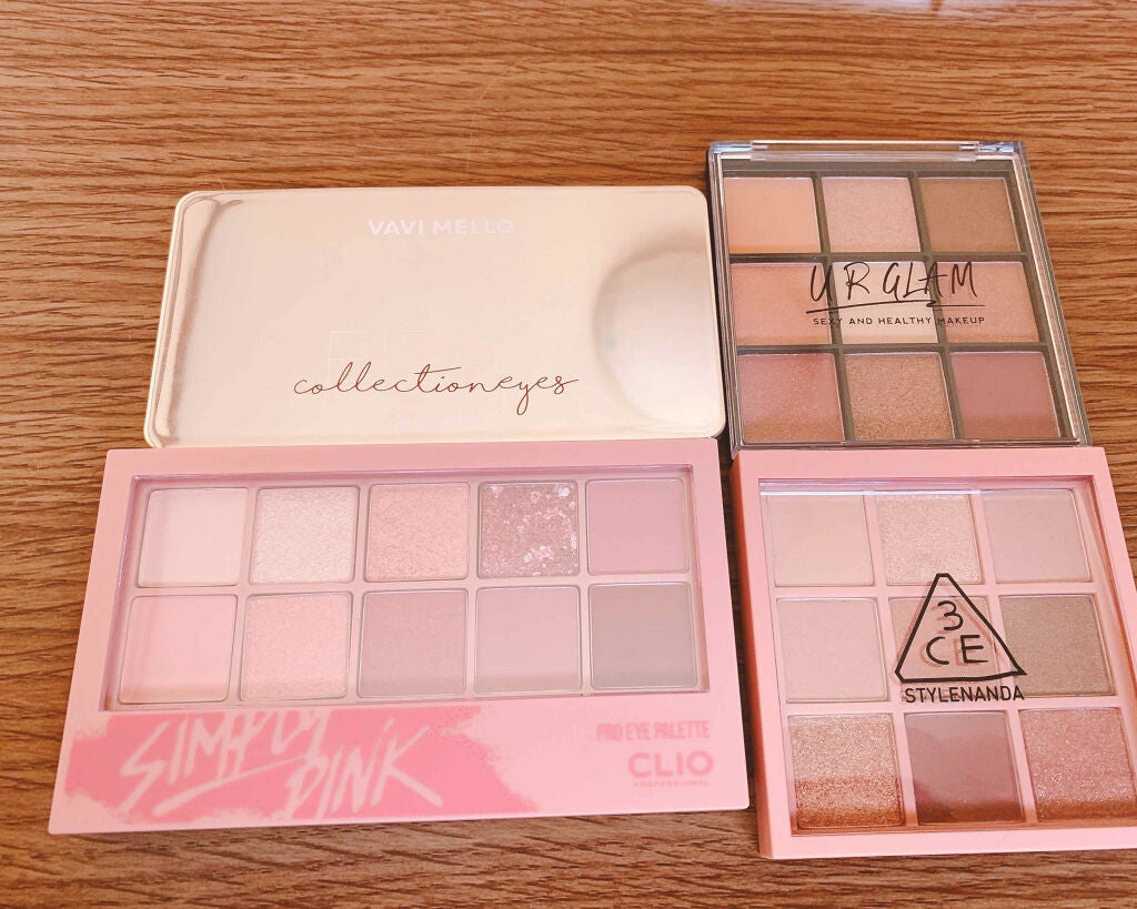 プレイカラーアイズ ミニ #キットカット ストロベリーティラミス/ETUDE/アイシャドウパレットを使ったクチコミ(4枚目)