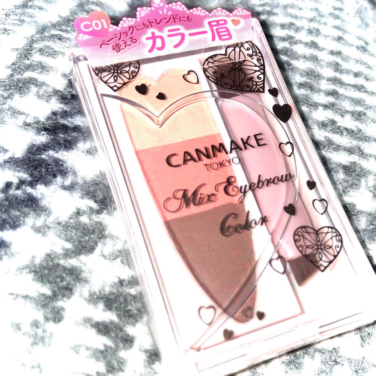 ミックスアイブロウカラー/キャンメイク/パウダーアイブロウを使ったクチコミ(1枚目)