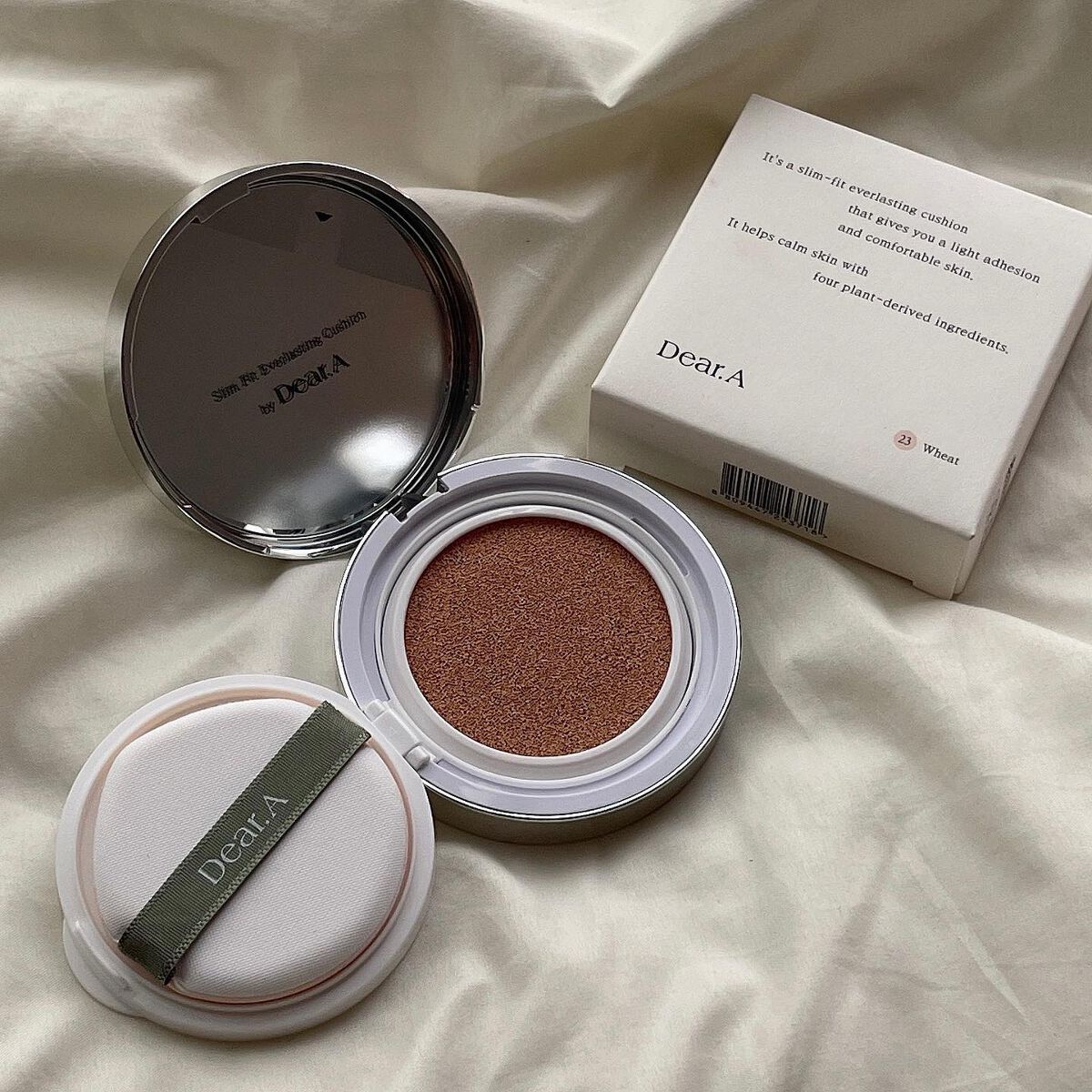 スリムフィット エバーラスティング クッション/Dear.A/クッションファンデーションを使ったクチコミ(4枚目)