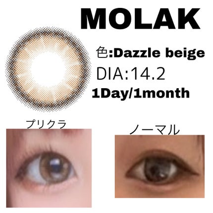MOLAK 1day/MOLAK/ワンデー(1DAY)カラコンを使ったクチコミ(2枚目)