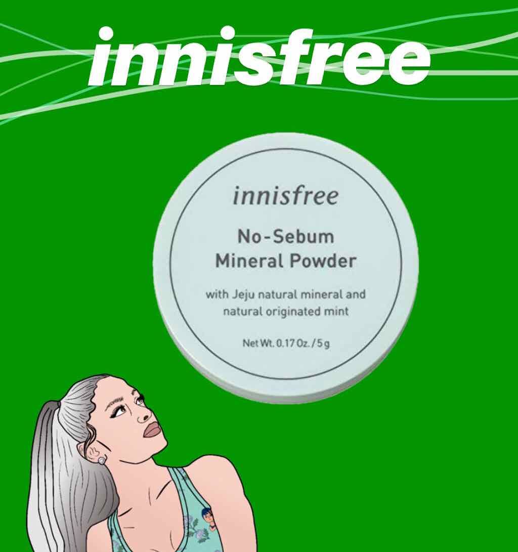 ノーセバム ミネラルパウダー/innisfree/ルースパウダーを使ったクチコミ（1枚目）