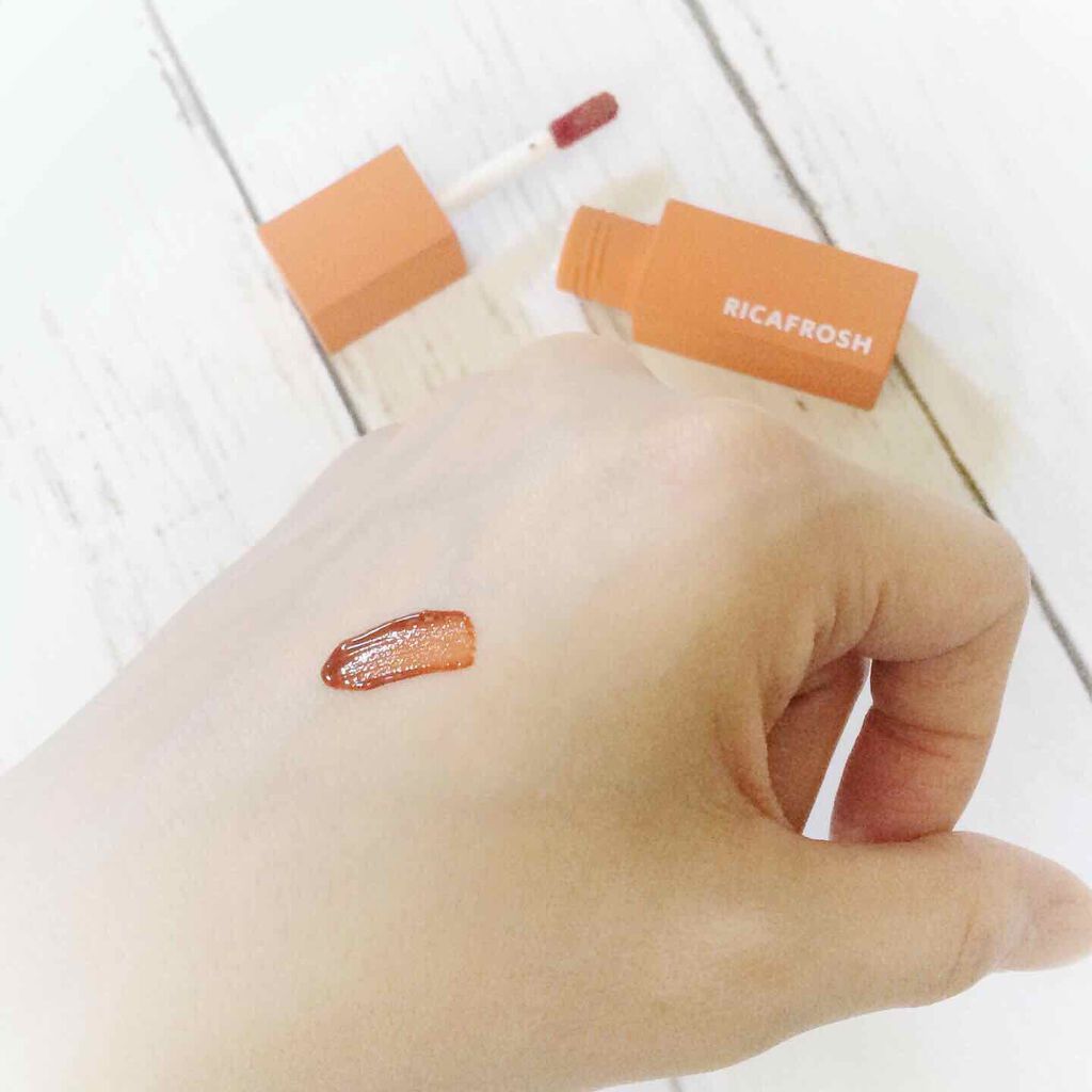 ジューシーリブティント/RICAFROSH/リップティントを使ったクチコミ(1枚目)