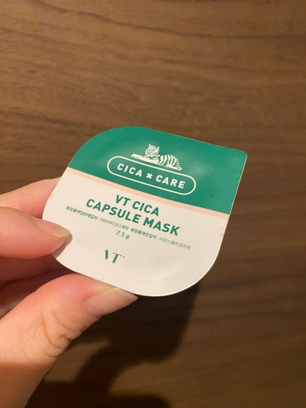 CICA カプセルマスク/VT/洗い流すパック・マスクを使ったクチコミ(1枚目)