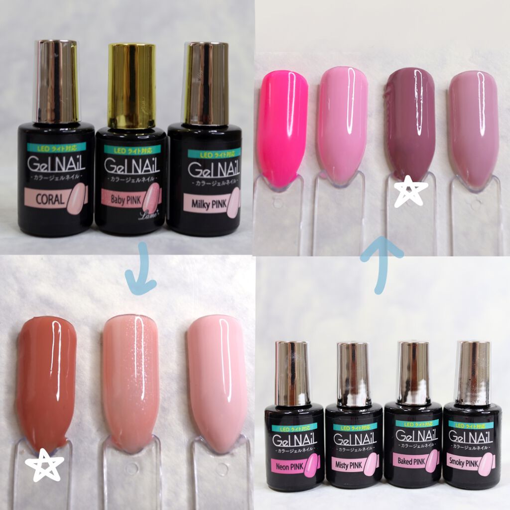 ジェルネイル（ライト対応）/セリア/ジェルネイルを使ったクチコミ（3枚目）