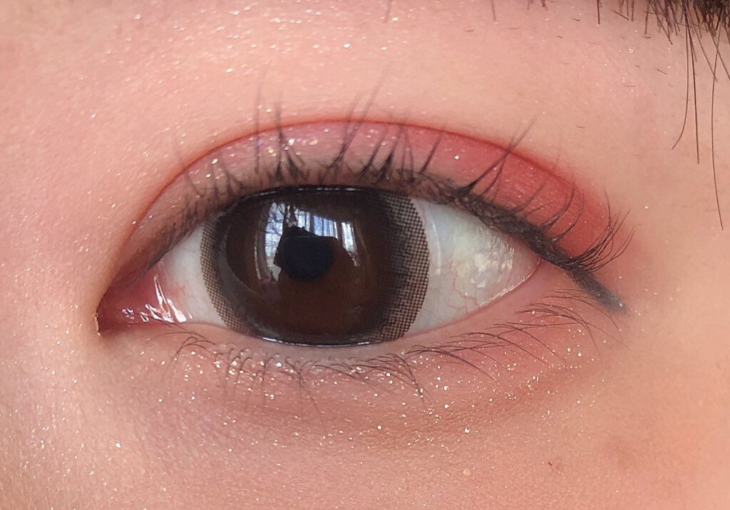 プレスド アイシャドー（レフィル） M RD 163 A/shu uemura/単色アイシャドウを使ったクチコミ（2枚目）