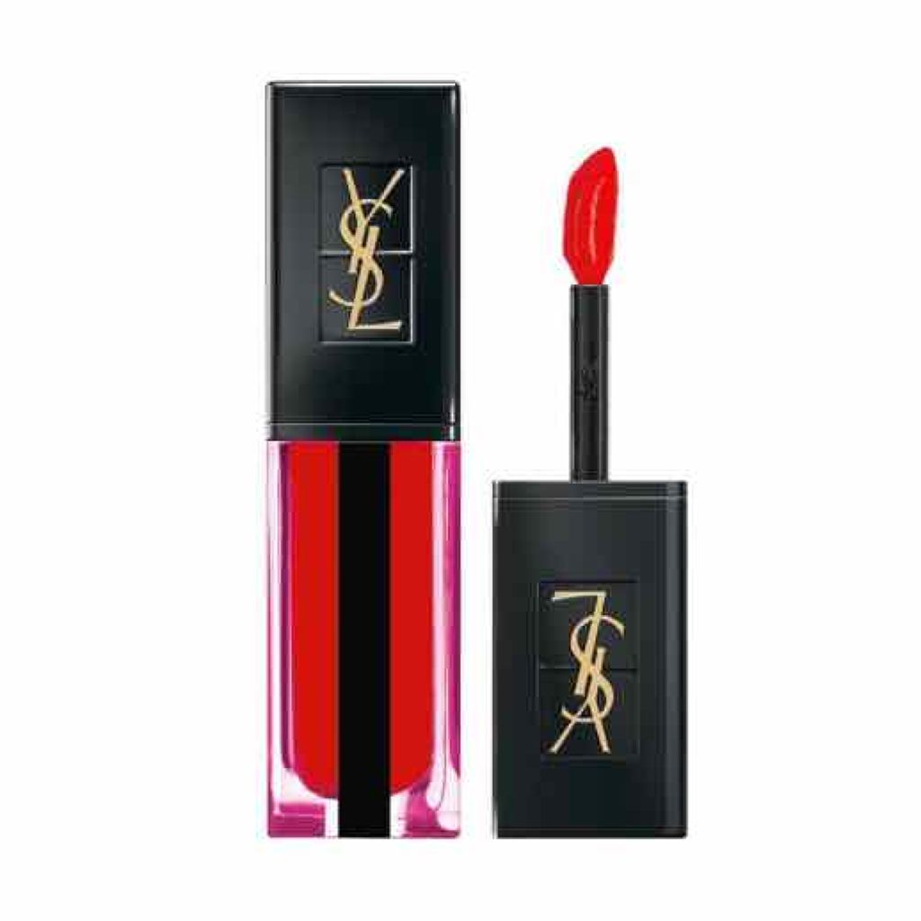 ルージュ ピュールクチュール ヴェルニ ウォーターステイン/YVES SAINT LAURENT BEAUTE/口紅を使ったクチコミ(1枚目)