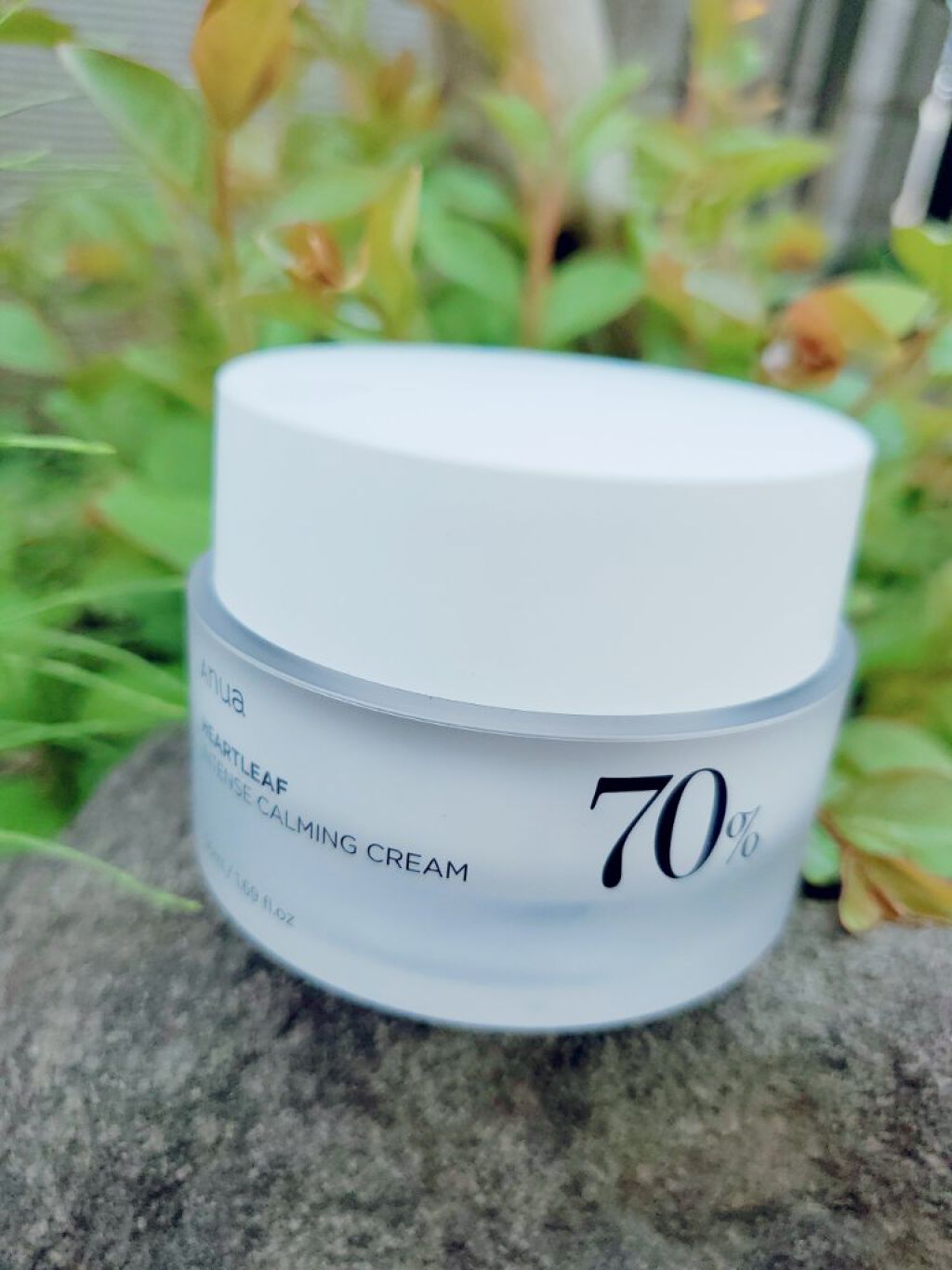 ドクダミ 70 インテンスカーミングクリーム/Anua/フェイスクリームを使ったクチコミ（1枚目）