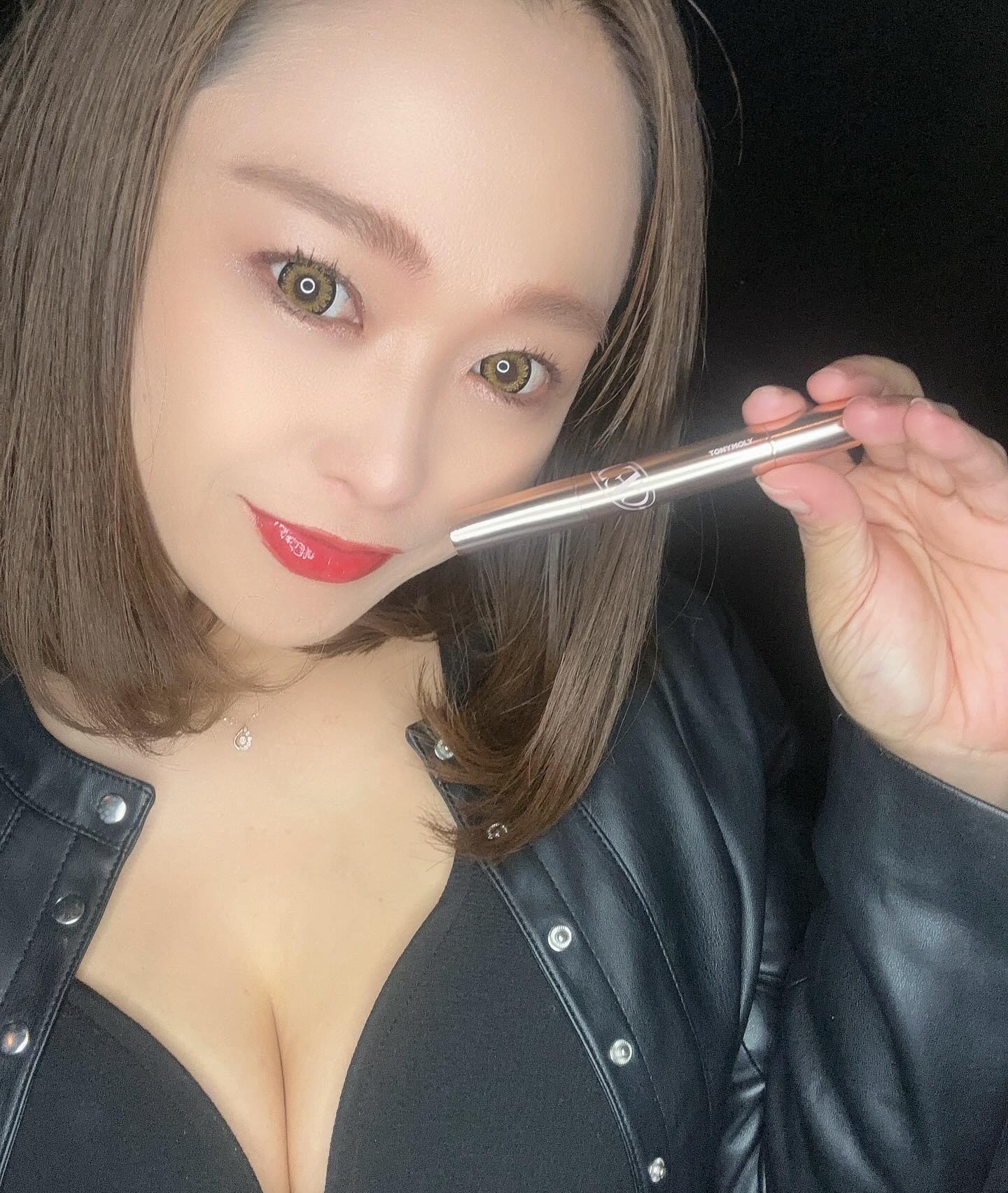 ゲットイットティントグレーズバーム/TONYMOLY/リップティントを使ったクチコミ（1枚目）