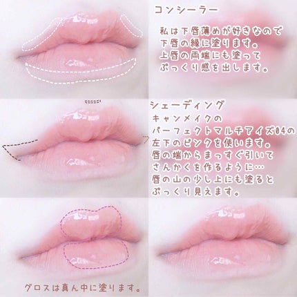 パーフェクトマルチアイズ/キャンメイク/アイシャドウパレットを使ったクチコミ(4枚目)