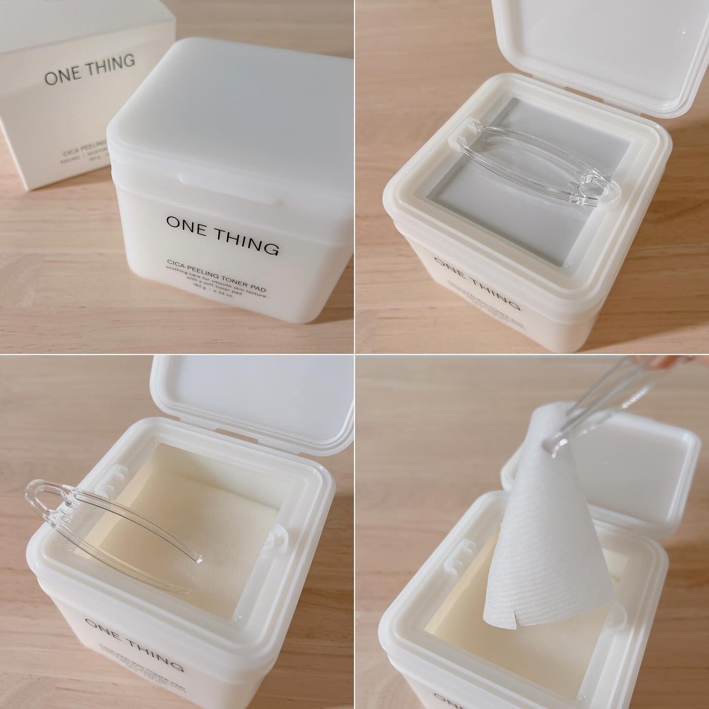 シカピーリングトナーパッド/ONE THING/トナーパッドを使ったクチコミ(2枚目)