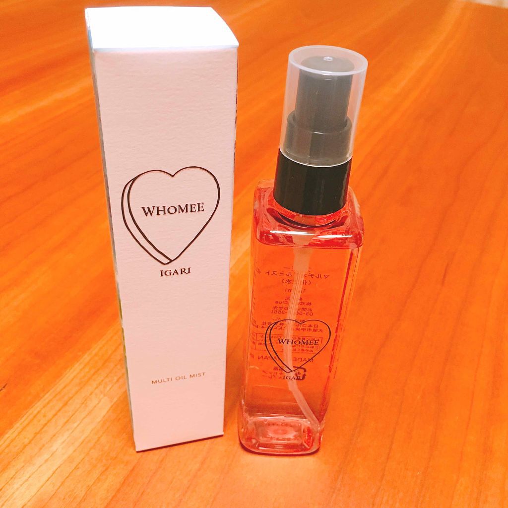 マルチオイルミスト/WHOMEE/ミスト状化粧水を使ったクチコミ(1枚目)