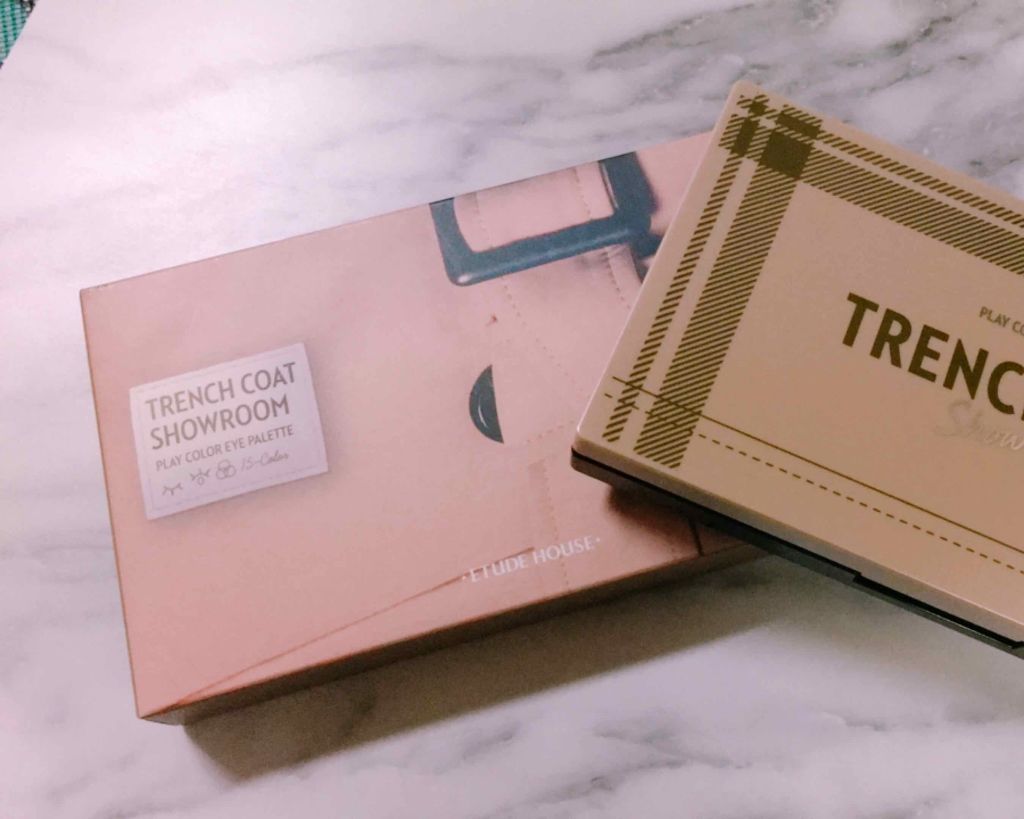 プレイカラーアイパレット トレンチコートショールーム/ETUDE/アイシャドウパレットを使ったクチコミ(1枚目)