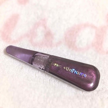 💄フローフシ  LIP38℃ ＋UnFrame 
      ホログラフィックシャドウ

気になっていた、LIP38℃リップの
ホログラフィック！

前から黒グロスとかリップがほしくて、これをお店で実際