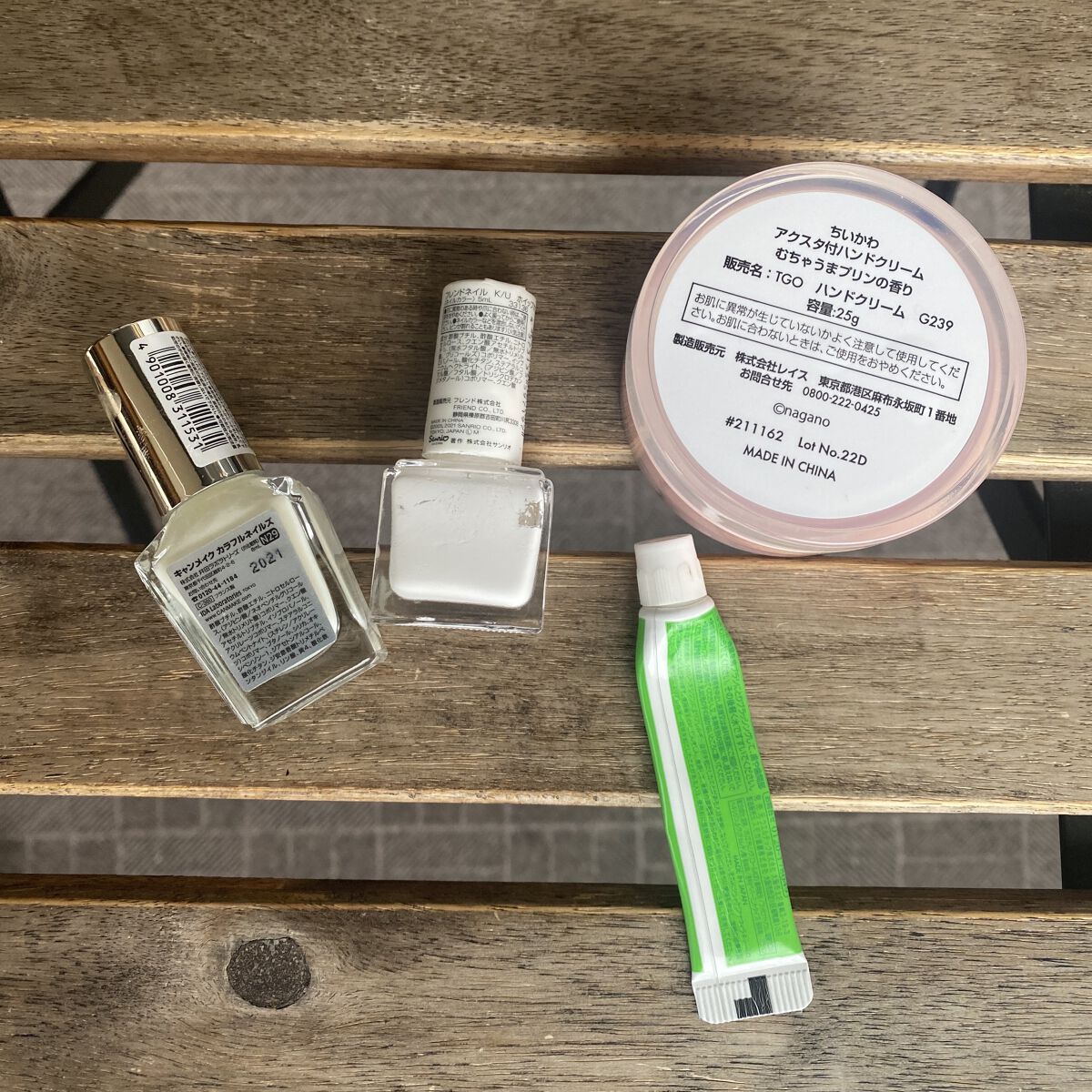 ちいかわ アクスタ付きハンドクリーム/ちいかわ/ハンドクリームを使ったクチコミ（2枚目）