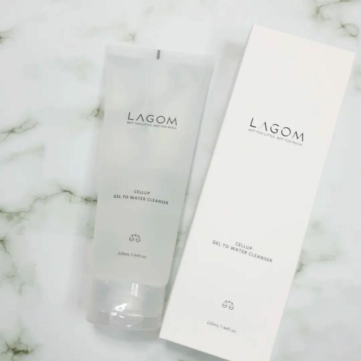 ラゴム ジェルトゥウォーター クレンザー(朝用洗顔)/LAGOM /その他洗顔料を使ったクチコミ(1枚目)