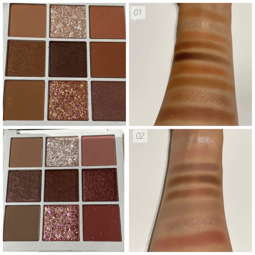 TERRAZZO Shadow palette/HOLIKA HOLIKA/アイシャドウパレットを使ったクチコミ(3枚目)