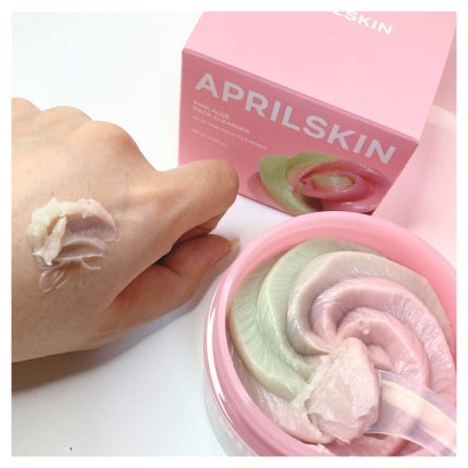 ピンクアロエメレンゲクレンザー/APRILSKIN/その他洗顔料を使ったクチコミ(3枚目)