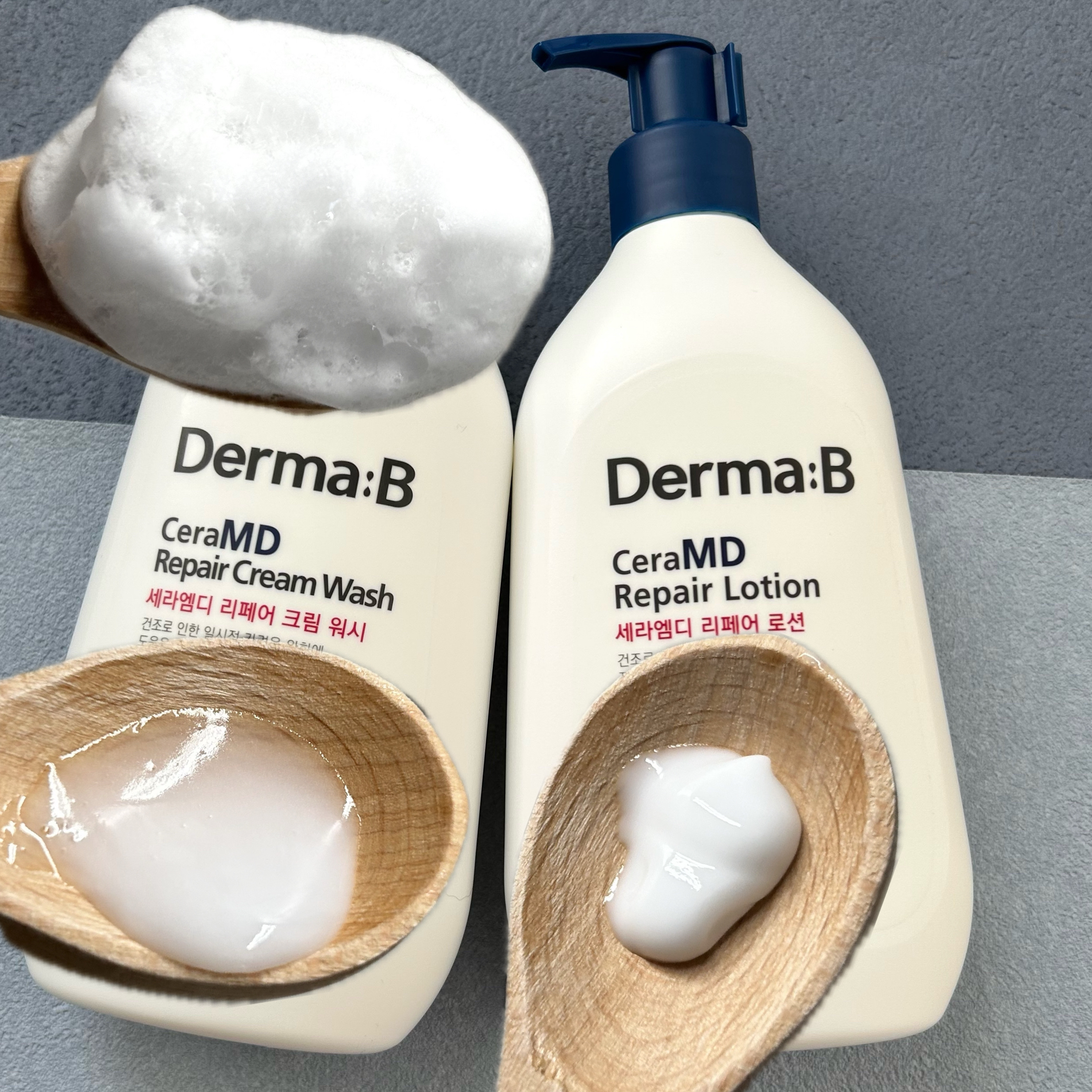 CARE MD REPAIR  CREAM WASH/Derma:B/ボディソープを使ったクチコミ（2枚目）