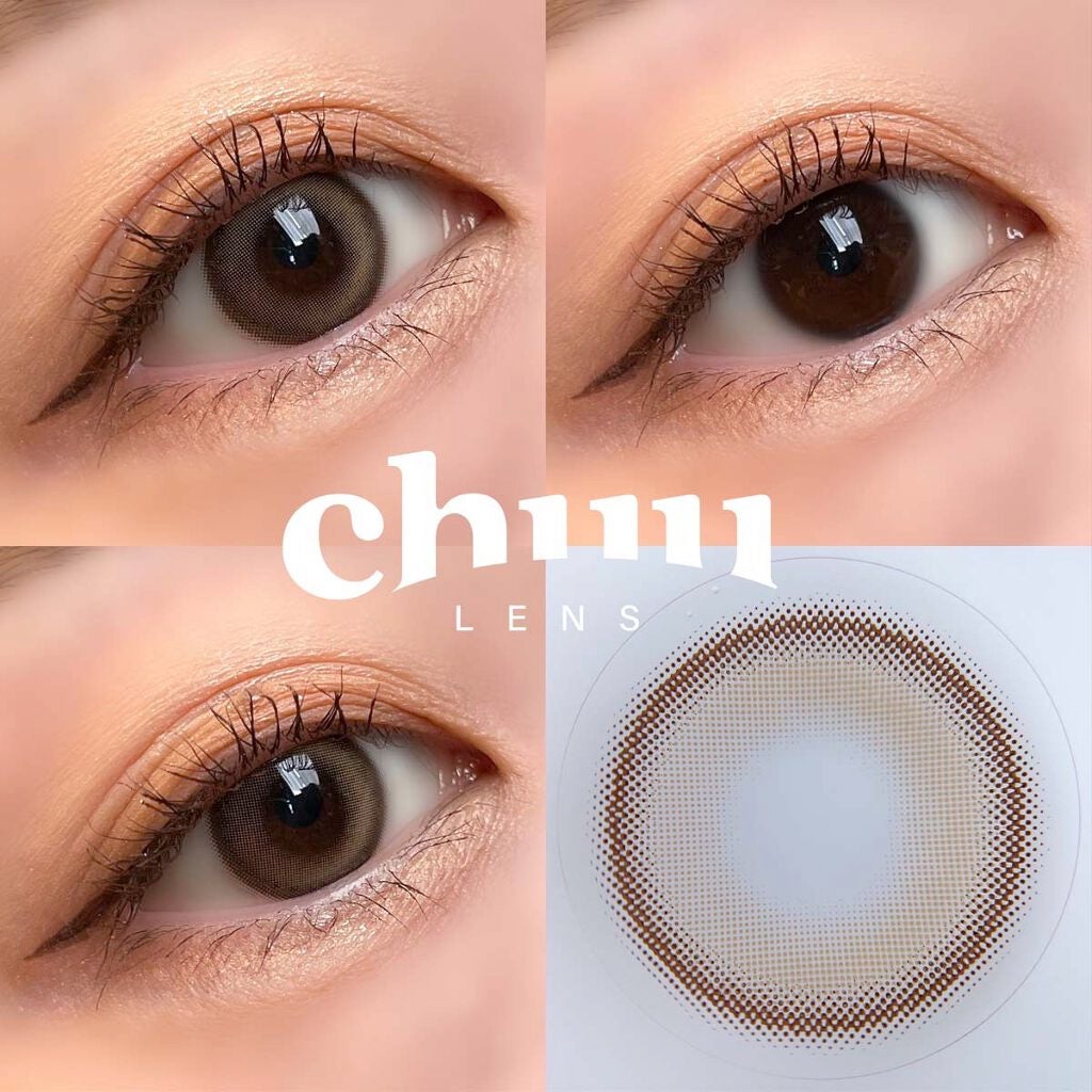 chuuLENS Milk&Tea 1day/chuu LENS/ワンデー(1DAY)カラコンを使ったクチコミ(3枚目)