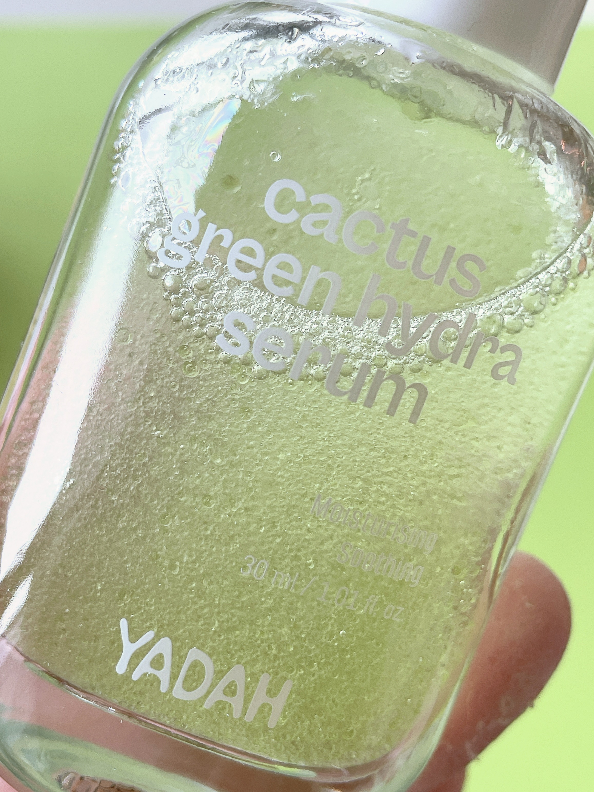 カクタスグリーンハイドラセラム/YADAH/美容液を使ったクチコミ（3枚目）