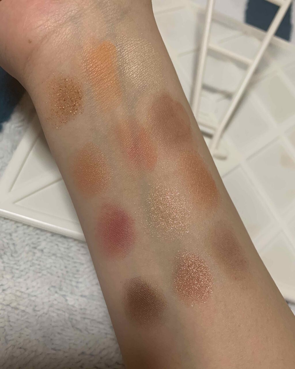 アフターグロー アイシャドーパレット/NARS/アイシャドウパレットを使ったクチコミ(3枚目)