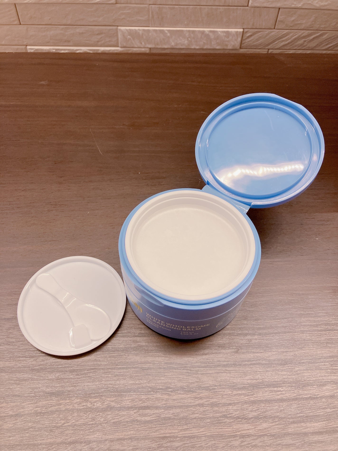 カラーフードシリーズホワイトホールサムクレンジングバーム/Tovegan/クレンジングバームを使ったクチコミ(2枚目)