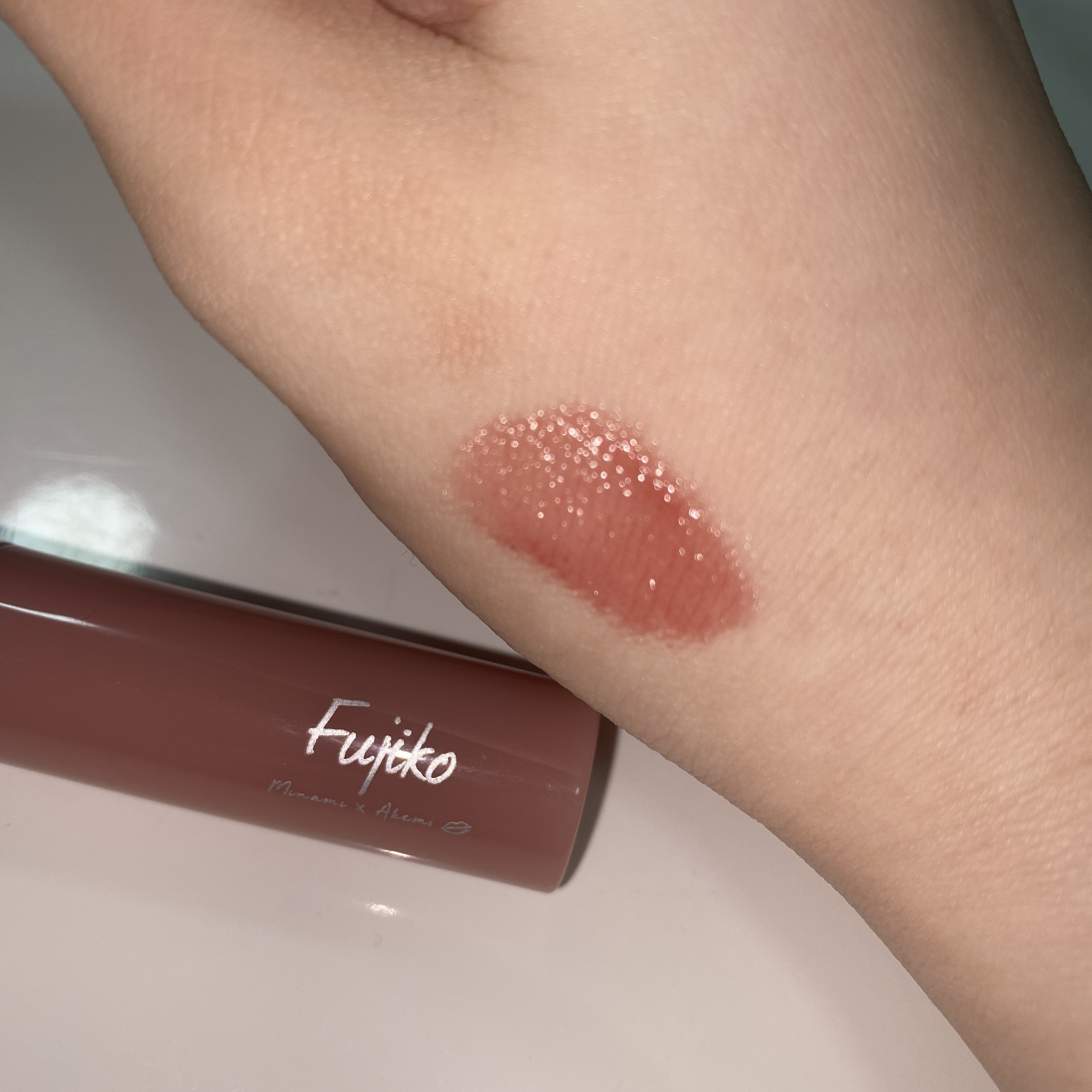 ニュアンスラップティント/Fujiko/リップティントを使ったクチコミ（2枚目）