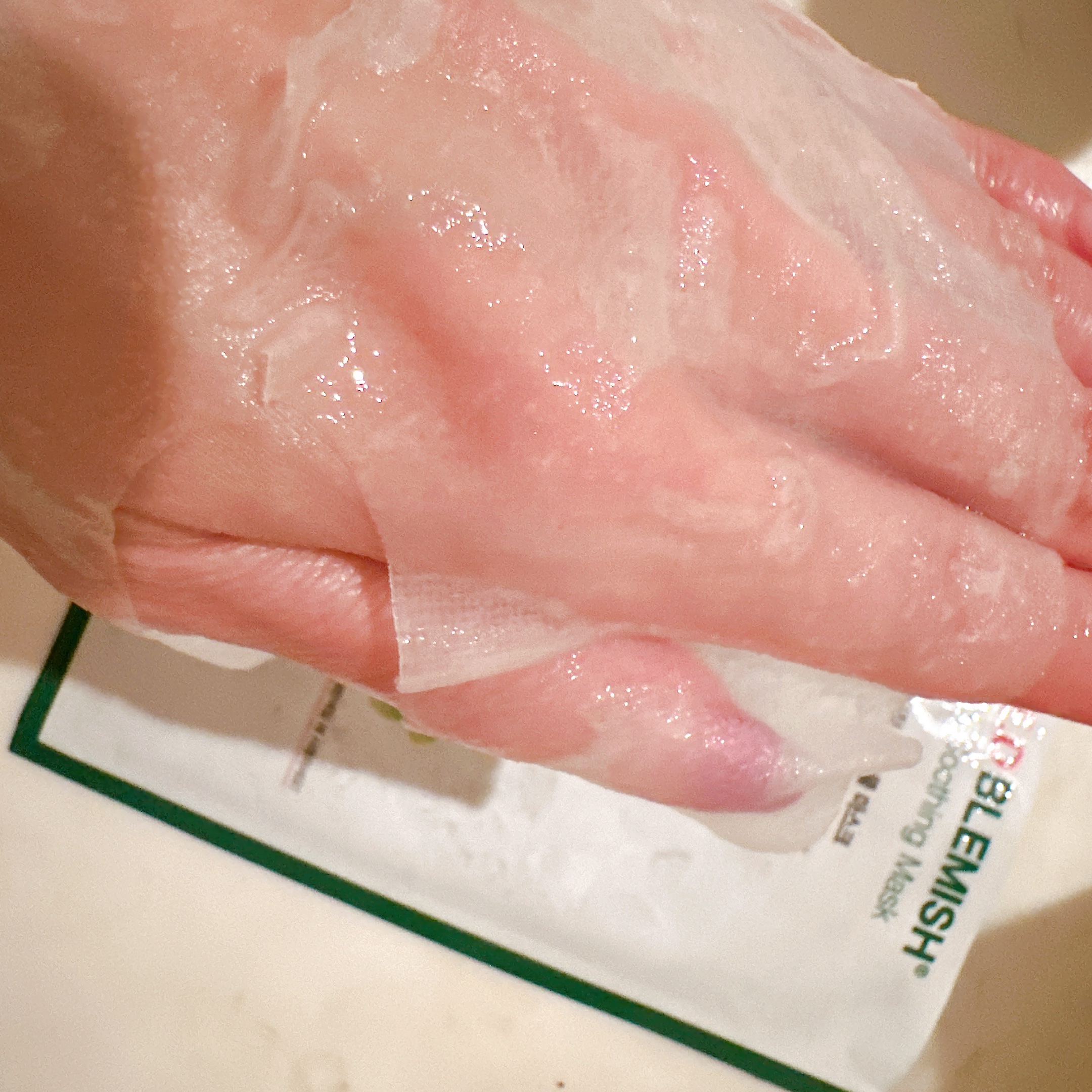 レッドブレミッシュ クールスージングマスク/Dr.G/シートマスク・パックを使ったクチコミ（2枚目）