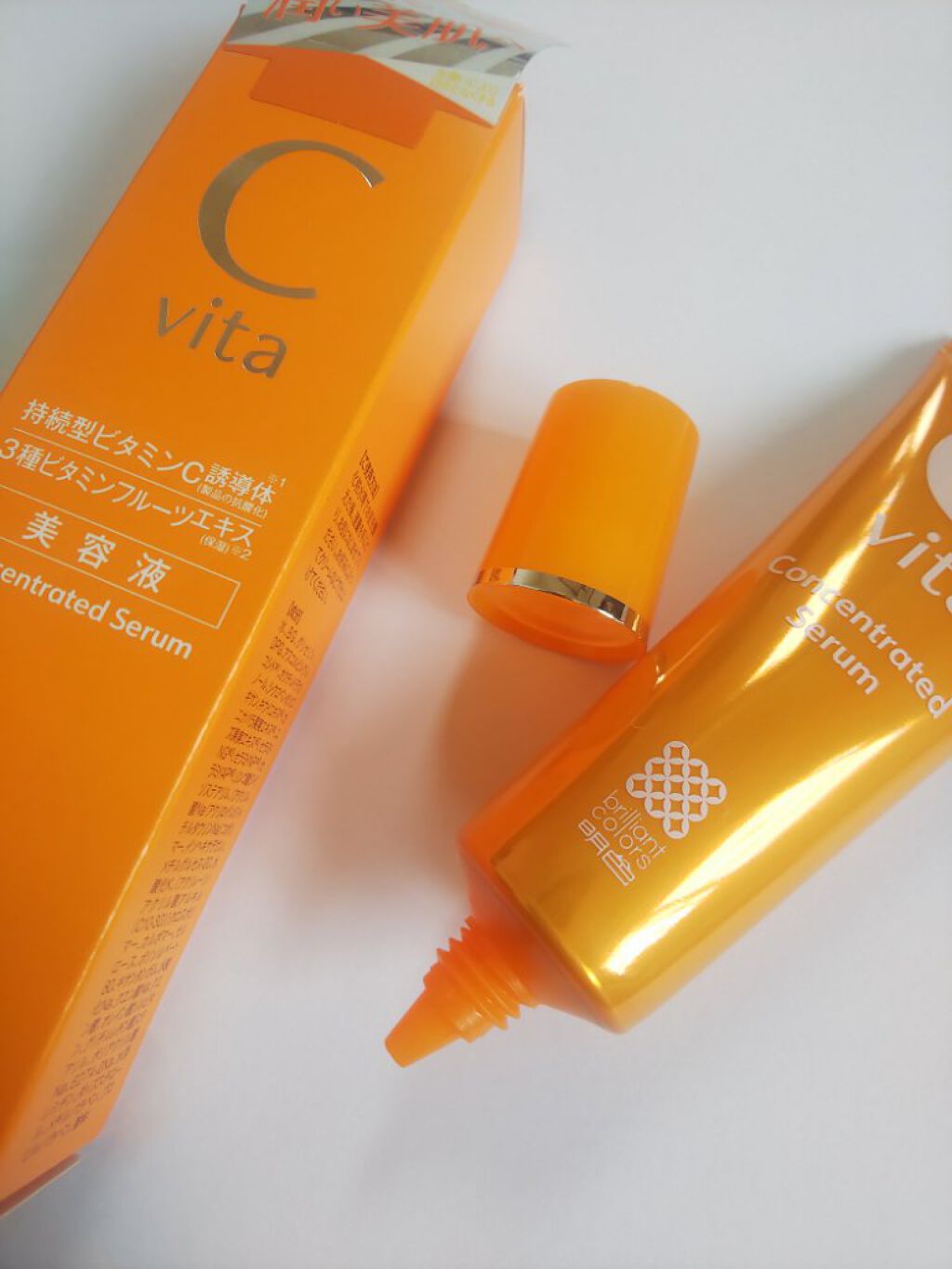 Cvita Concentrated Serum/桃谷順天館/美容液を使ったクチコミ(2枚目)