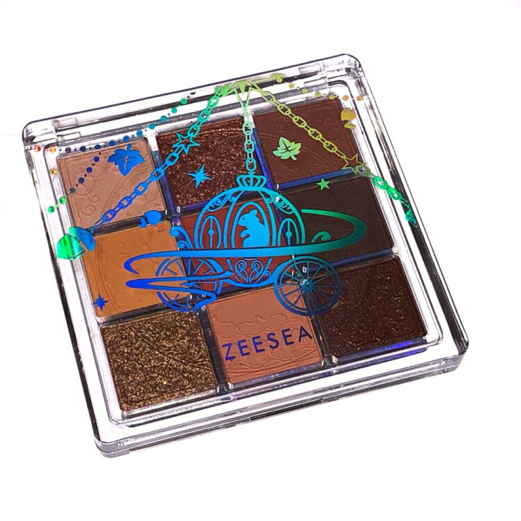 クォーツ 9色アイシャドウパレット(ドリームランドアイシャドウ)/ZEESEA/アイシャドウパレットを使ったクチコミ(2枚目)