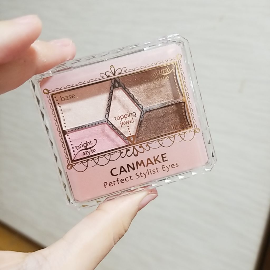 【旧品】パーフェクトスタイリストアイズ/キャンメイク/アイシャドウパレットを使ったクチコミ（1枚目）