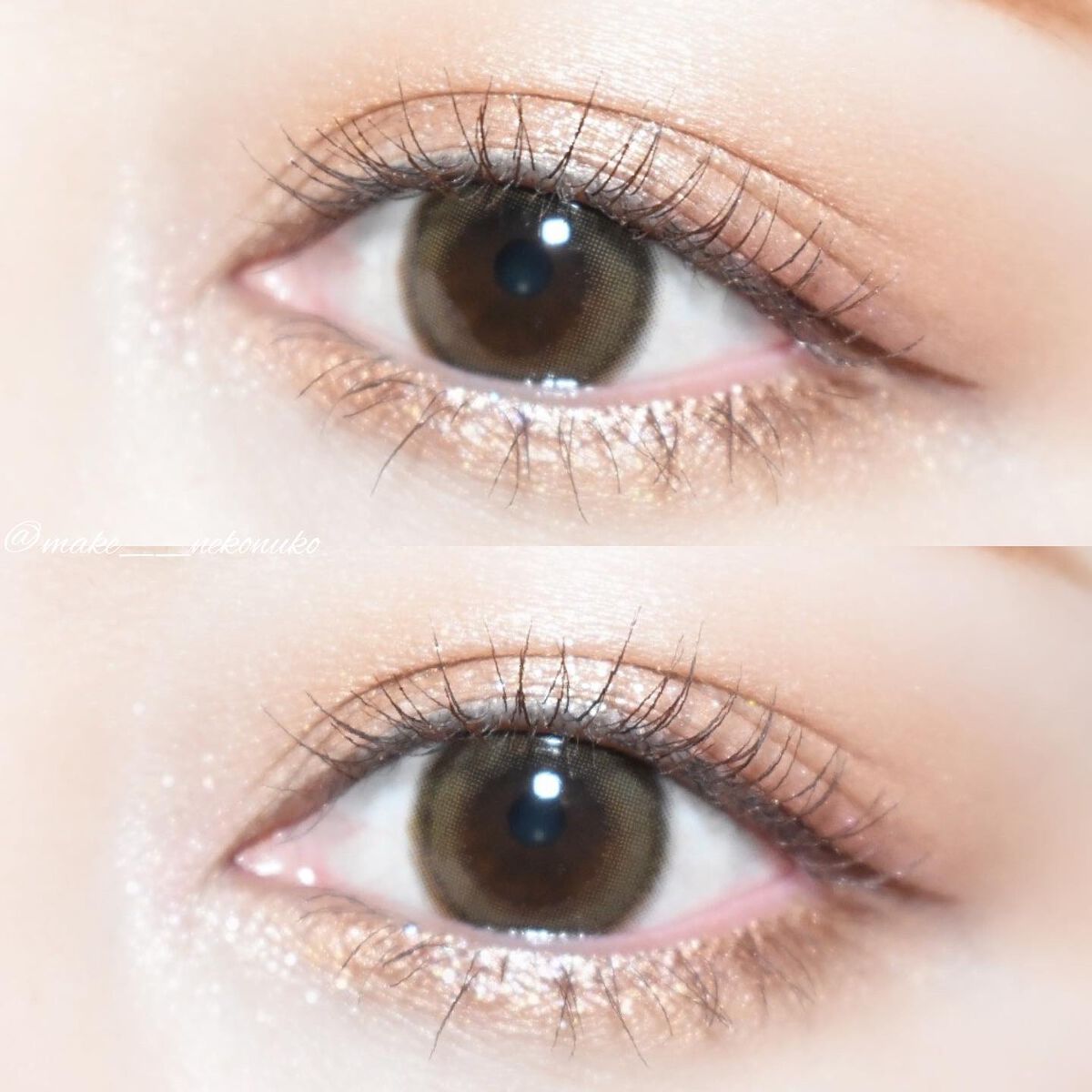 Glazed Krirtin/Hapa kristin/カラーコンタクトレンズを使ったクチコミ(7枚目)