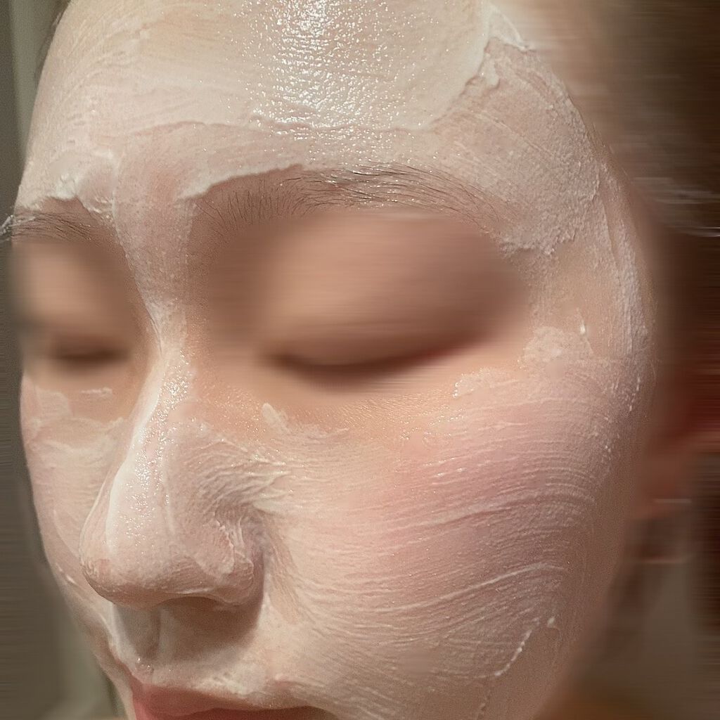 はい！みるく特濃　クリームパック/ロゼット/洗い流すパック・マスクを使ったクチコミ（3枚目）