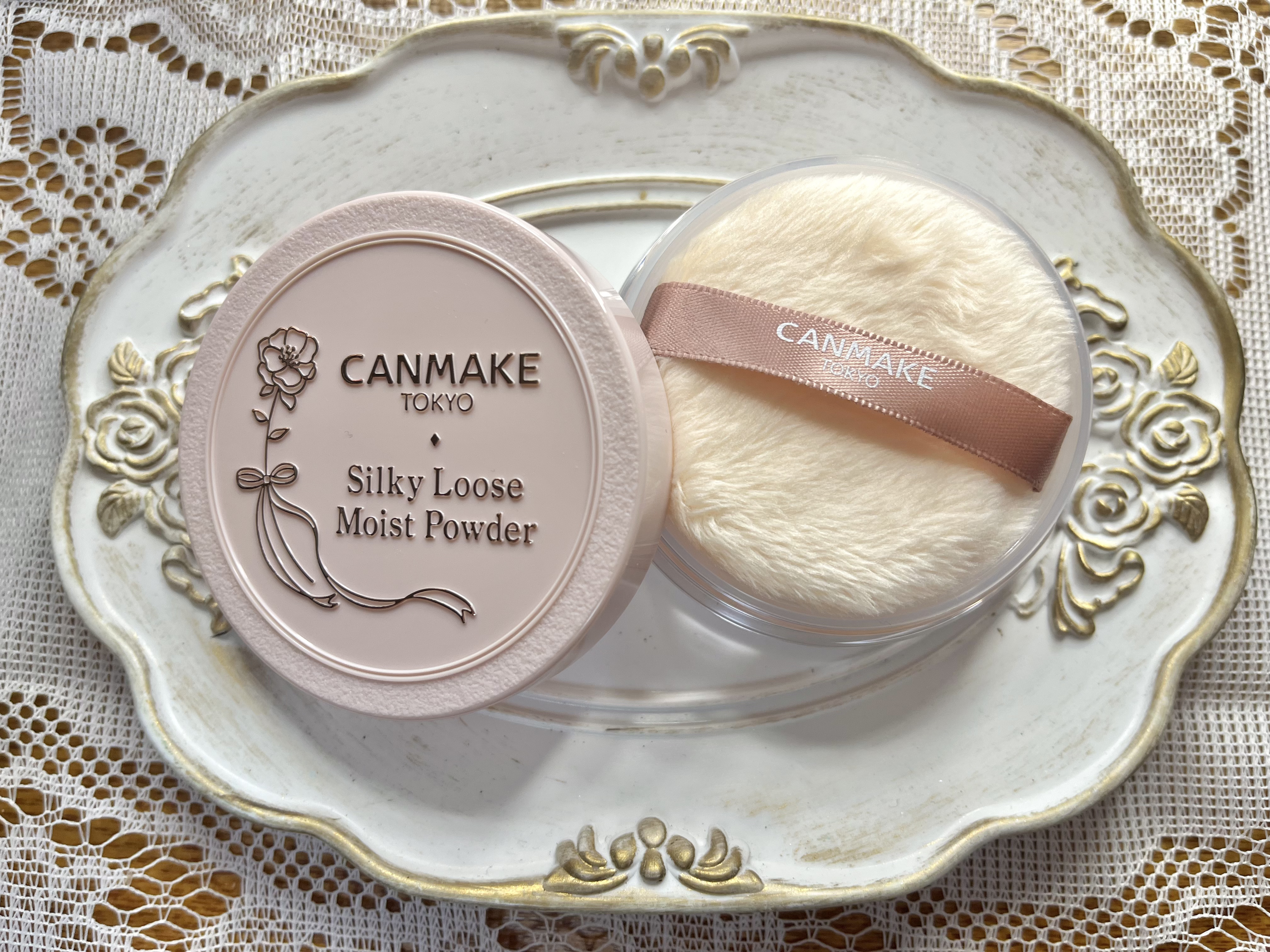 シルキールースモイストパウダー/キャンメイク/ルースパウダーを使ったクチコミ（1枚目）