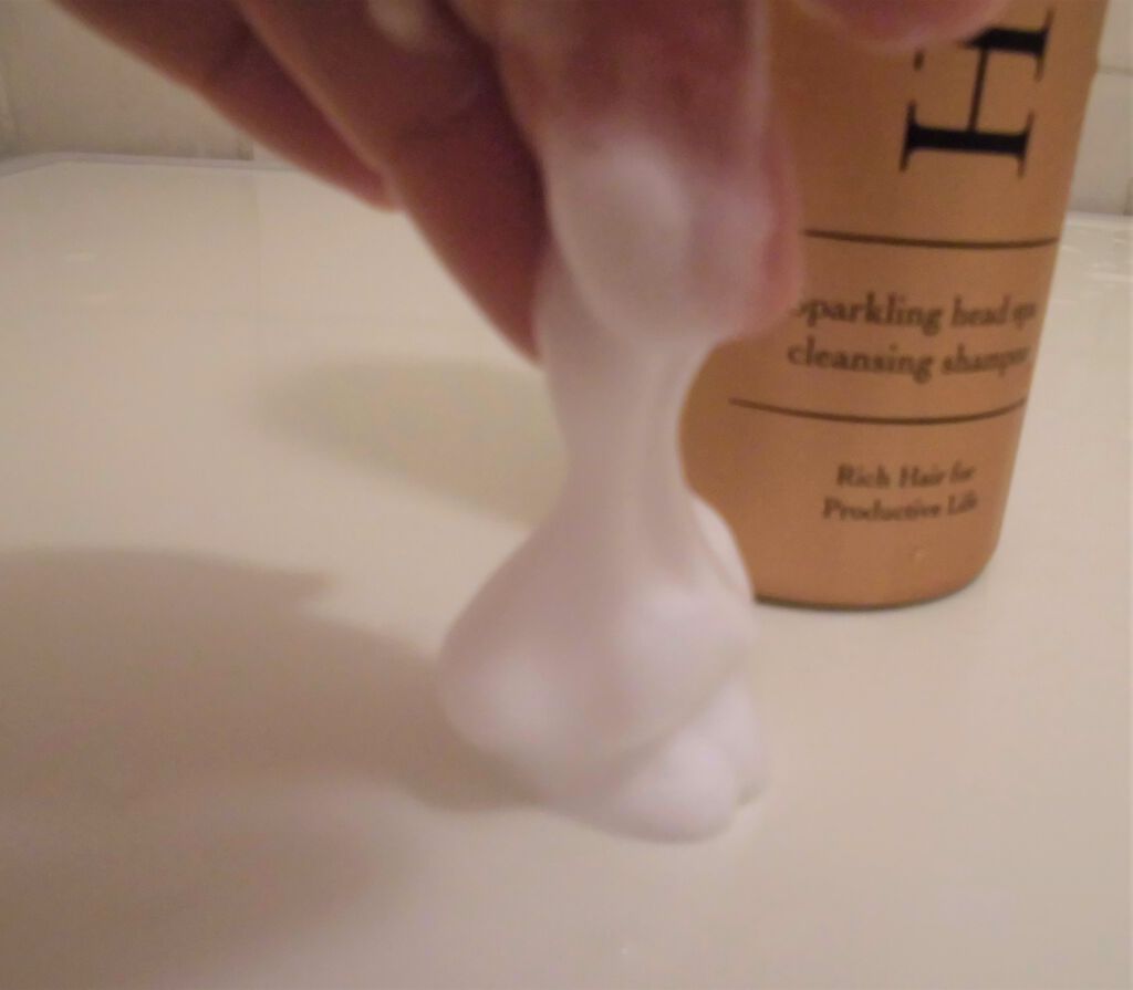 スパークリングヘッドスパクレンジングシャンプー/HAIRICHE/市販シャンプーを使ったクチコミ(2枚目)