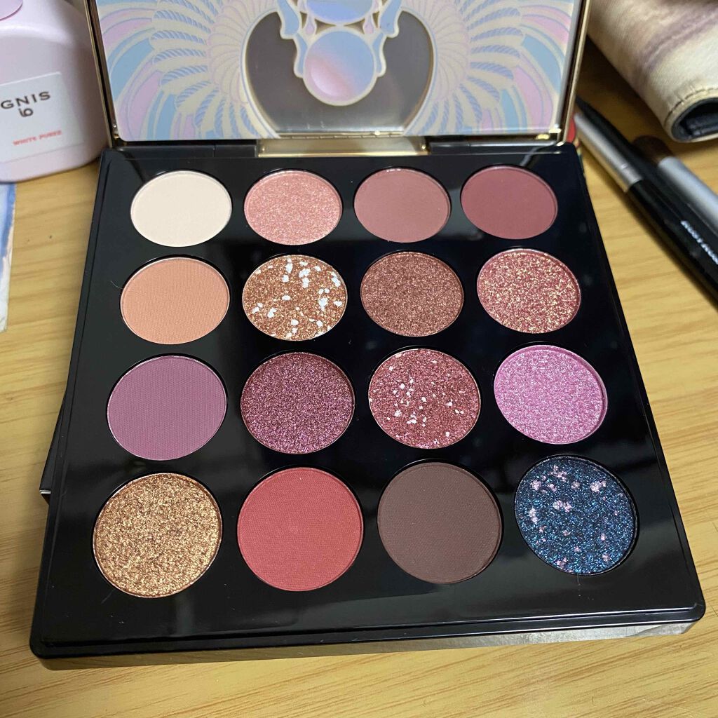 大英博物館 エジプトシリーズ アイシャドウパレット/ZEESEA/アイシャドウパレットを使ったクチコミ(2枚目)