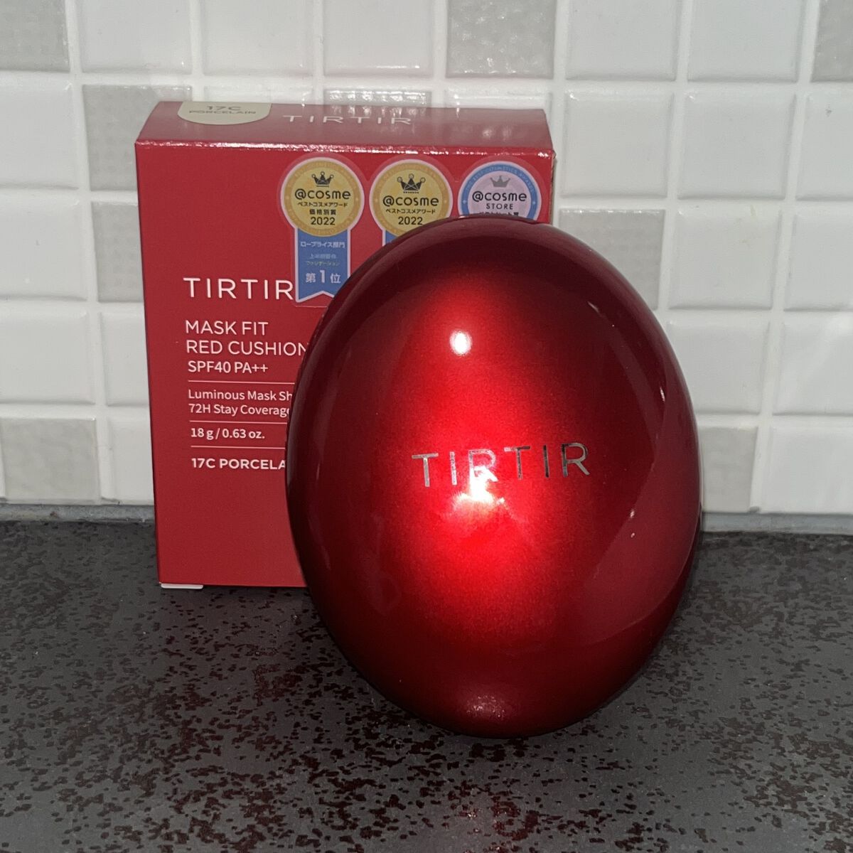 マスク フィット レッド クッション/TIRTIR(ティルティル)/クッションファンデーションを使ったクチコミ（1枚目）