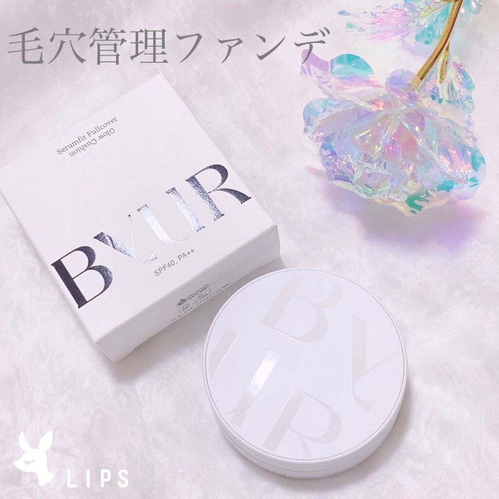セラムフィット フルカバー グロークッション/ByUR/クッションファンデーションを使ったクチコミ(1枚目)