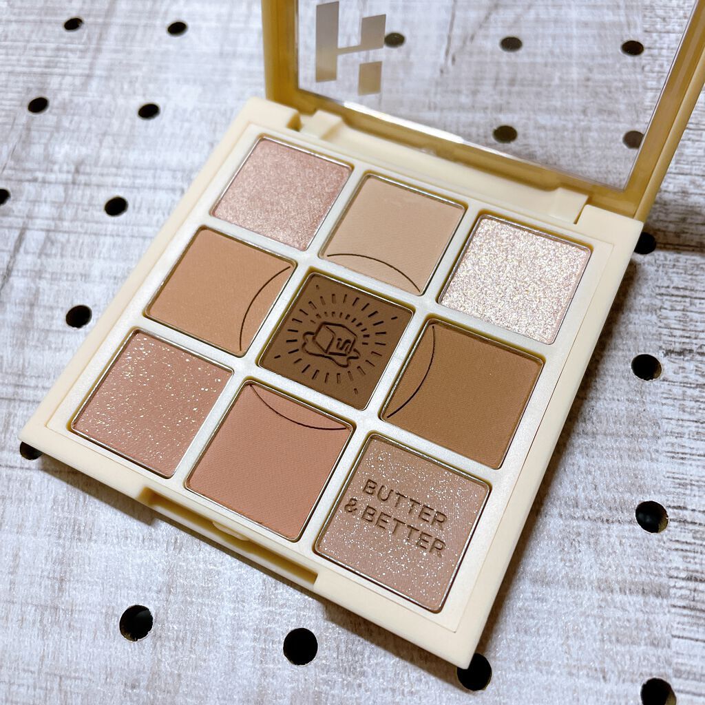 マイフェイブムードアイパレット 9カラー/HOLIKA HOLIKA/アイシャドウパレットを使ったクチコミ（2枚目）