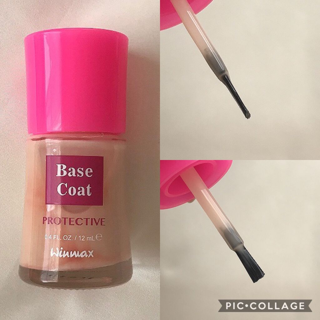 ウィンマックス ネイルケアシリーズ ベースコート/DAISO/ネイルベースコートを使ったクチコミ（3枚目）