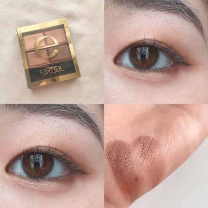 スキニーリッチシャドウ/excel/アイシャドウパレットを使ったクチコミ(1枚目)