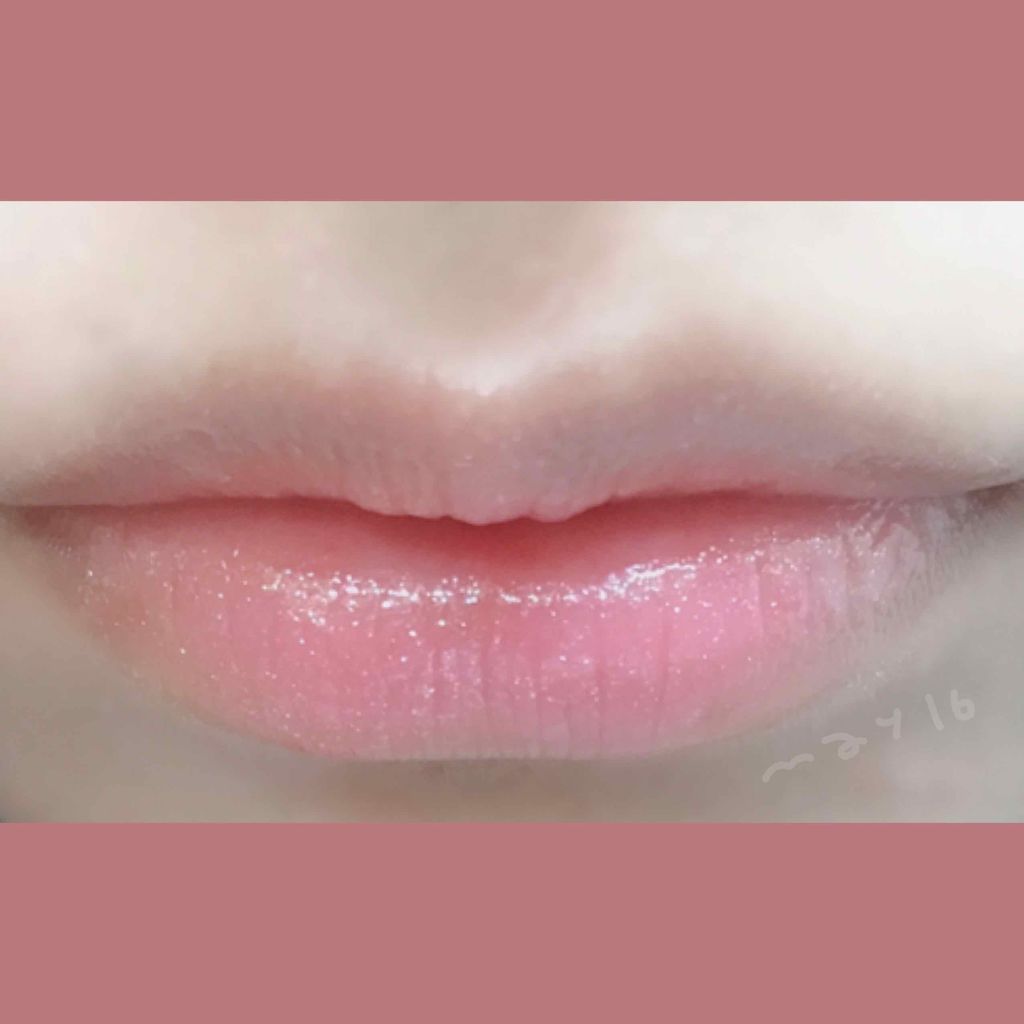 ディアダーリン ウォータージェルティント (アイスティント)/ETUDE/口紅を使ったクチコミ(2枚目)