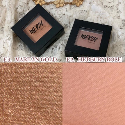 MERZY THE FIRST EYE SHADOWのクチコミ「❁︎❁︎可愛すぎるMERZYのアイシャドウ❁︎❁︎
リップで有名なMERZYはアイシャド.....」(3枚目)