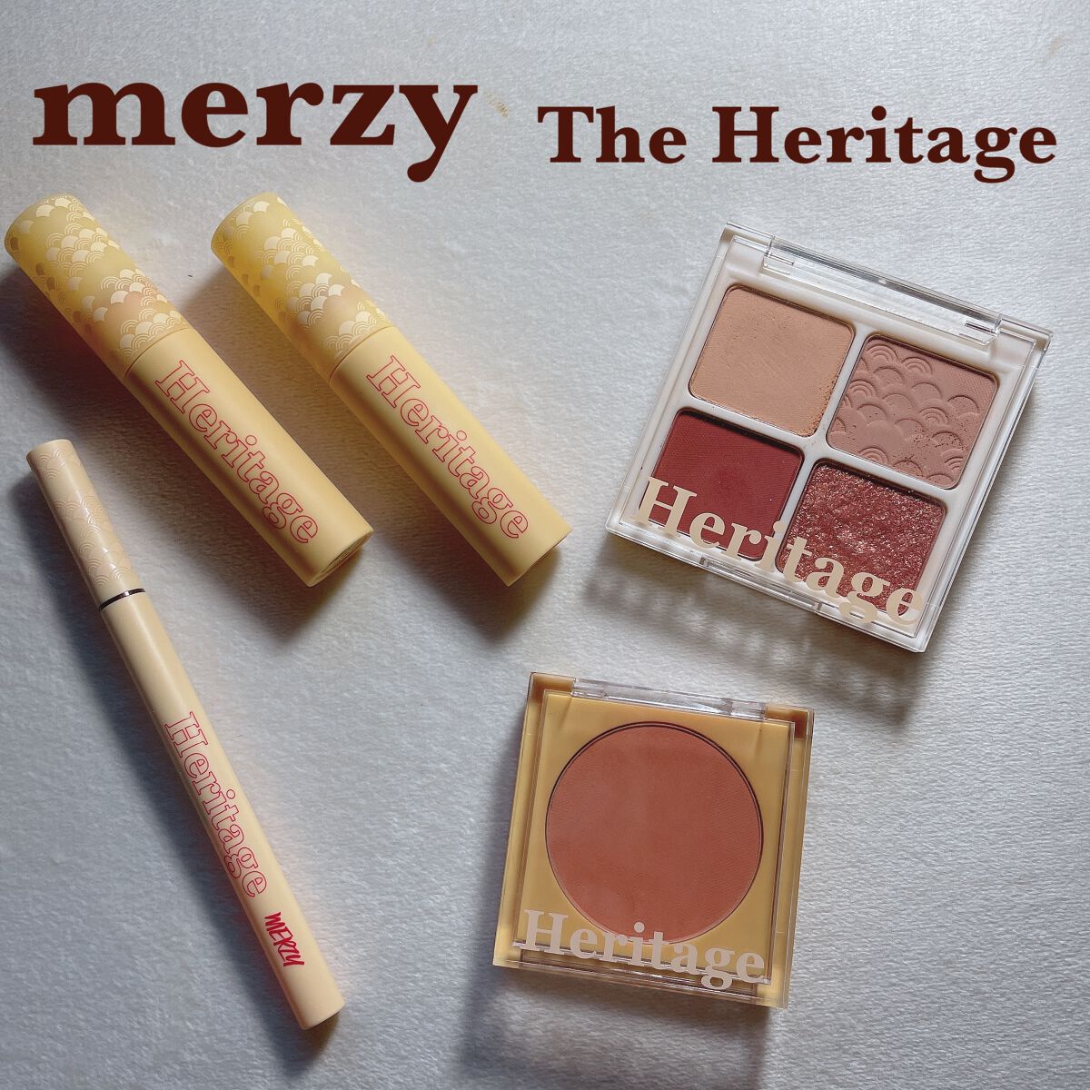 ザ ヘリテージ シャドウパレット/MERZY/アイシャドウパレットを使ったクチコミ(1枚目)