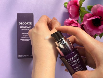 リポソーム アドバンスト リペアアイセラム/DECORTÉ/アイケア・アイクリームを使ったクチコミ(1枚目)